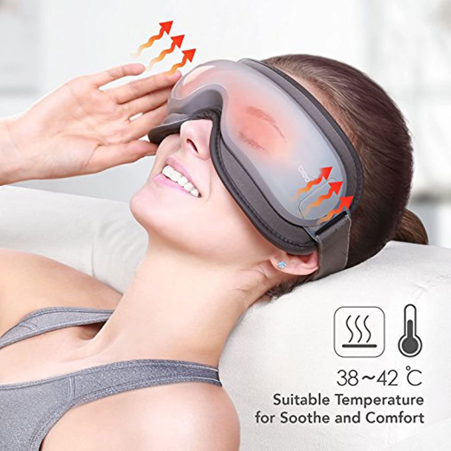 Breo iSee16 Eye Massager Cordless Eye Compress Mask with Air Pressure