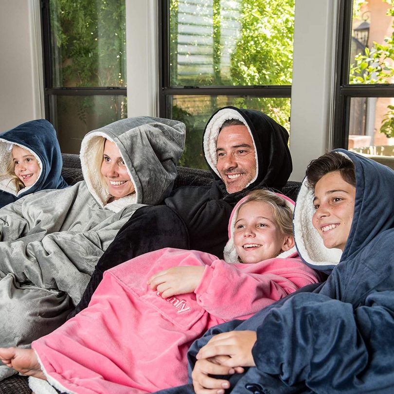 oversized wearable blanket