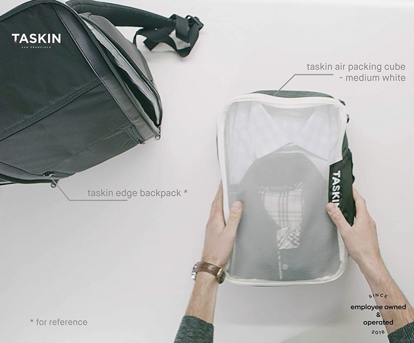 Taskin Air | Ultralight Clear-View Premium Packing Cubes