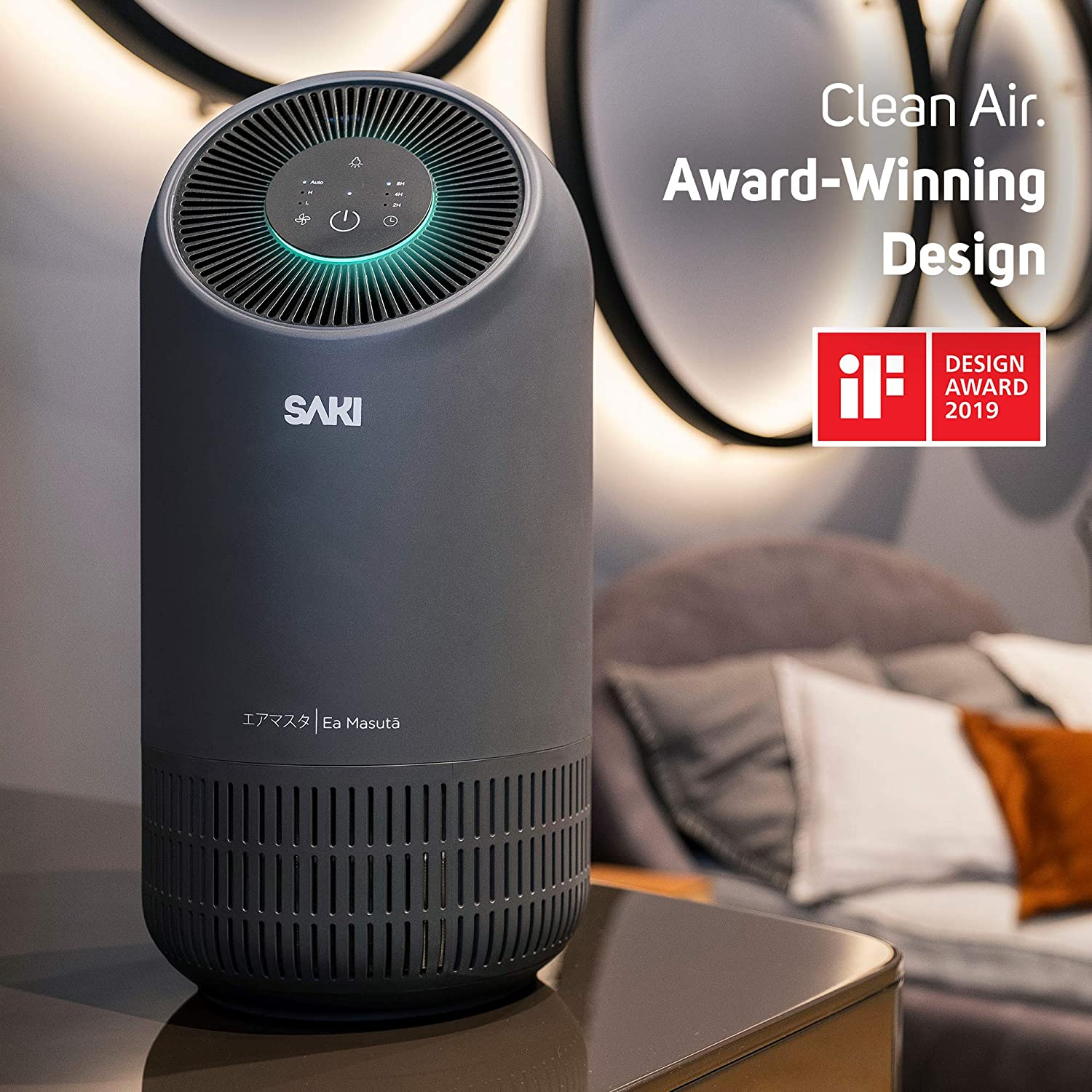 SAKI Air Purifier for Bedroom