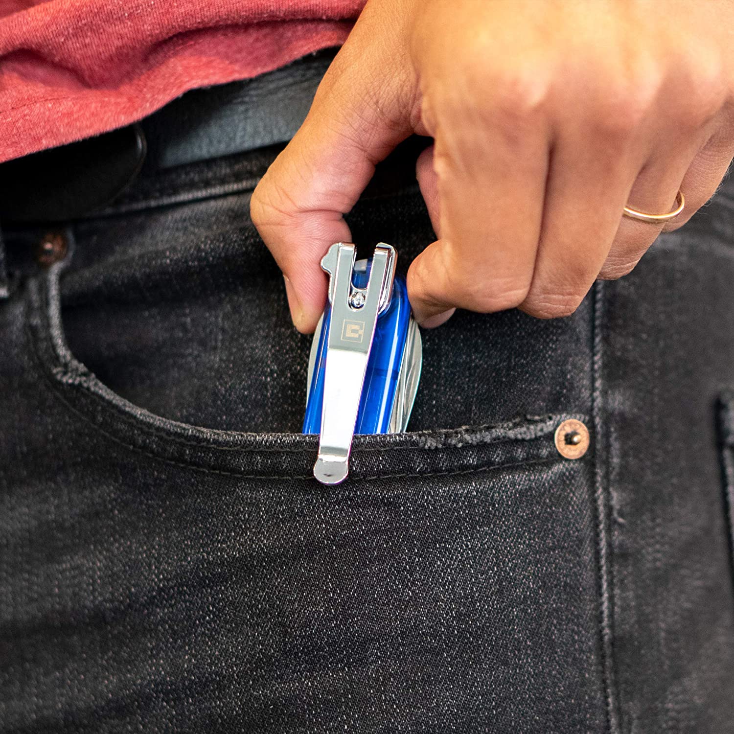 SwissQlip Deep Carry Pocket Clip Compatible
