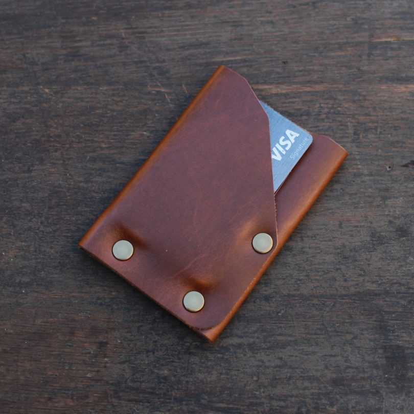 Leather Front Pocket Minimalist Wallet