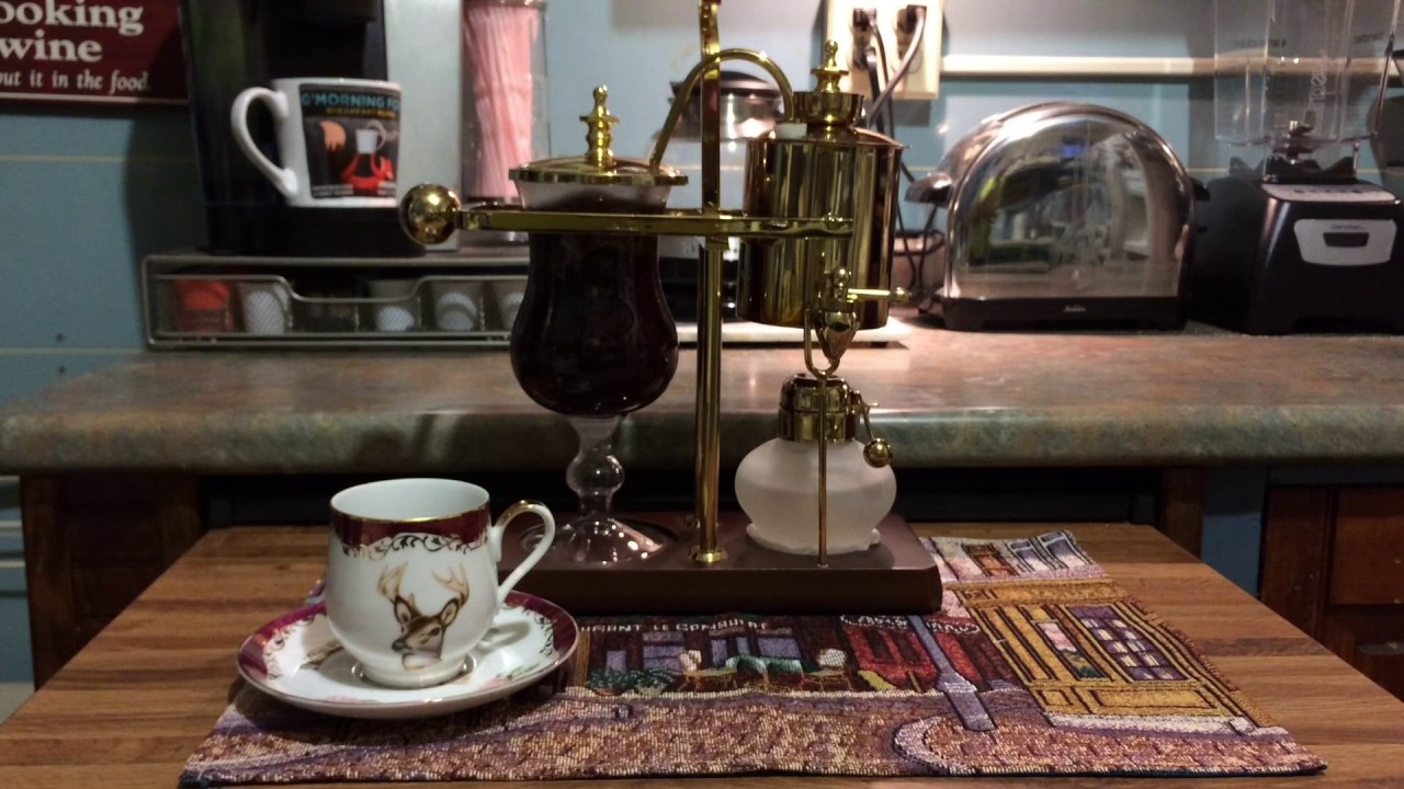 Diguo Belgian/Belgium Luxury Royal Family Balance Syphon Coffee Maker