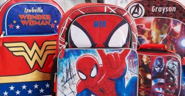 Personalized Superhero Backpacks