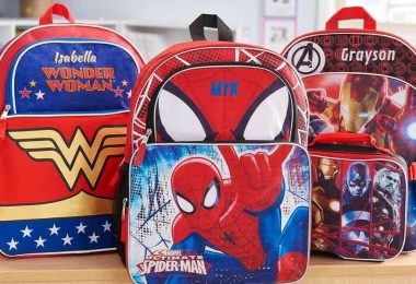 Personalized Superhero Backpacks