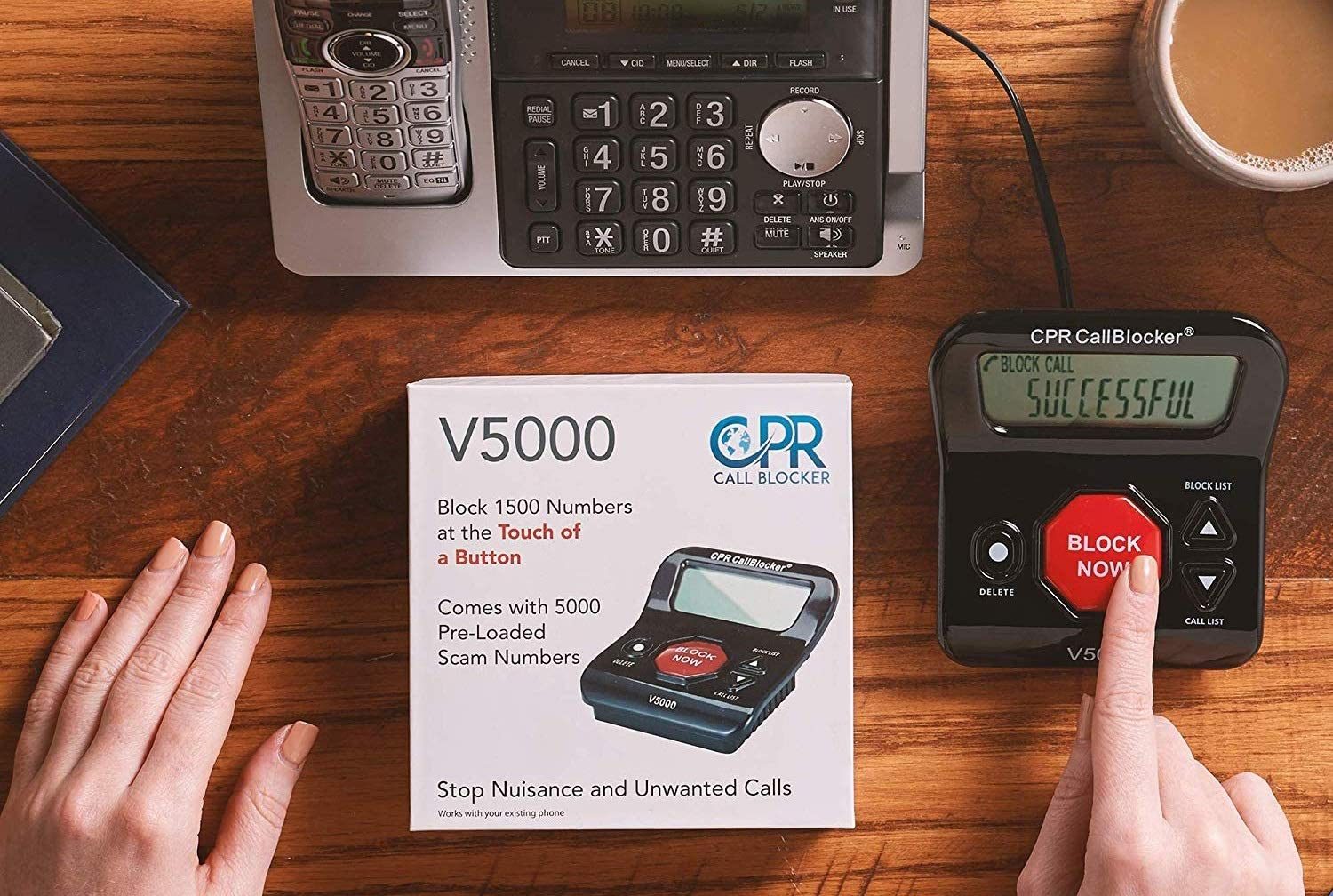 CPR V5000 Call Blocker for Landline Phones