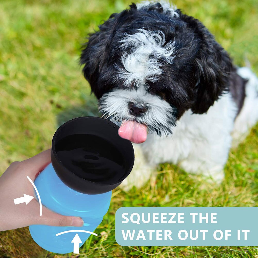 lesotc Pet Water Bottle for Dogs