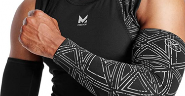 MISSION mens Cooling Compression Arm Sleeves