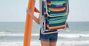 Tommy Bahama 2 Backpack Beach Chairs Stripes