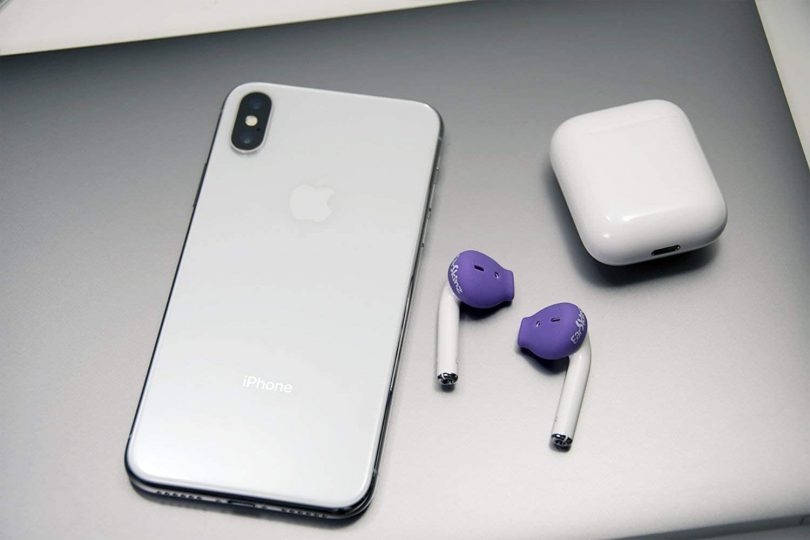 EarSkinz ES3 Covers for Apple AirPods (Purple)
