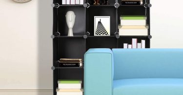 TomCare Cube Storage 12-Cube Bookshelf Closet Organizer Storage Shelves