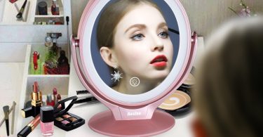 Aesfee LED Lighted Makeup Vanity Mirror