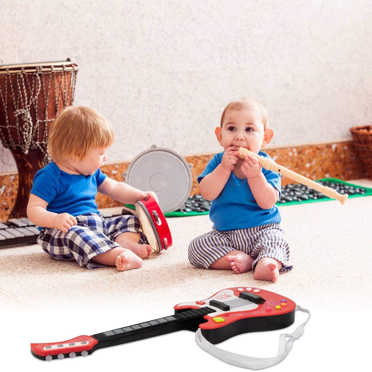 AIMEDYOU 21 Inch Kids Electric Toy Guitar