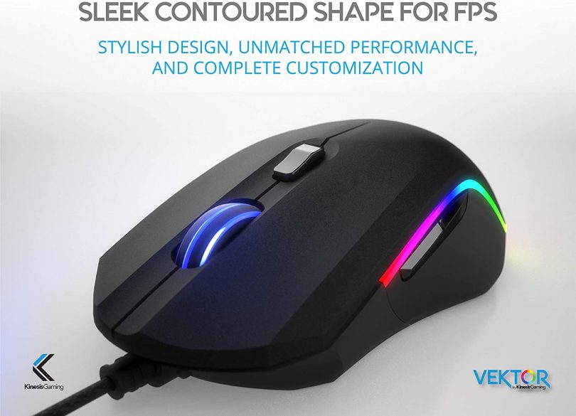 KINESIS Gaming Vektor RGB Mouse