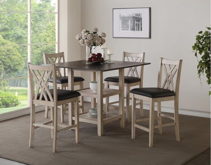 New Classic Furniture Paige Counter Table Set