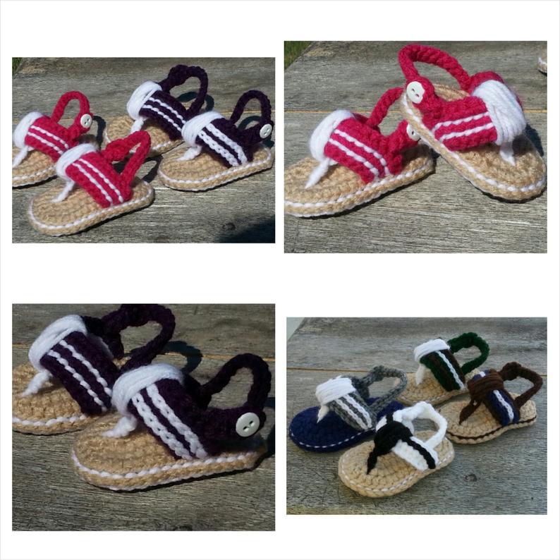 Baby Crochet Sandals