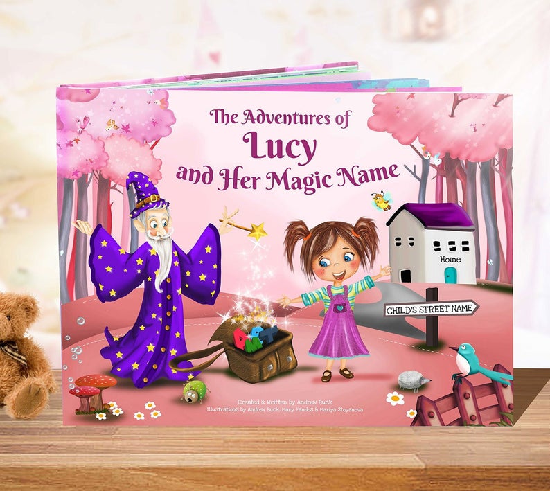 Personalized Book for Girls   A Personalized Story Book  A