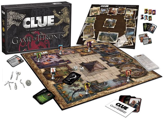 Cluedo Game Of Thrones Limited Edition