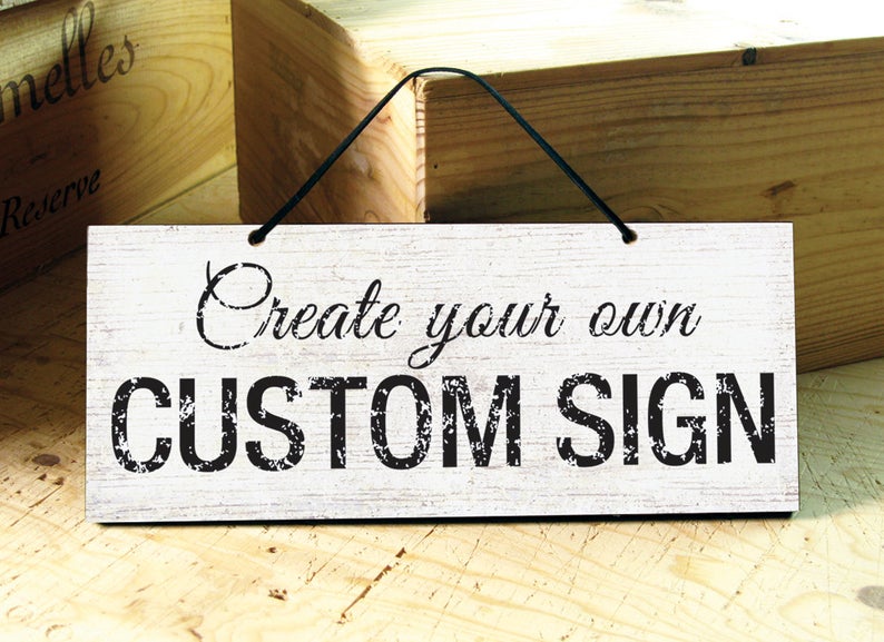 Custom Wedding Sign. Wedding Sign. Custom Rustic Signs.