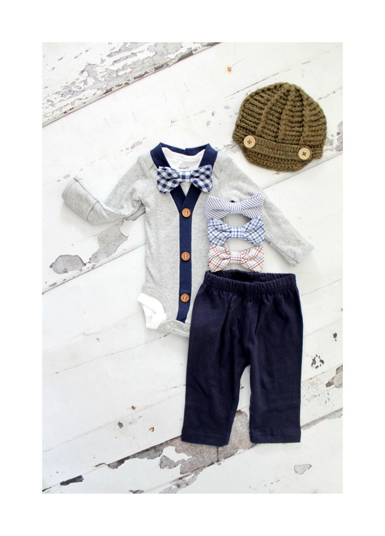 Easter Outfit Newborn Baby Boy Coming Home Outfit Set up to 4