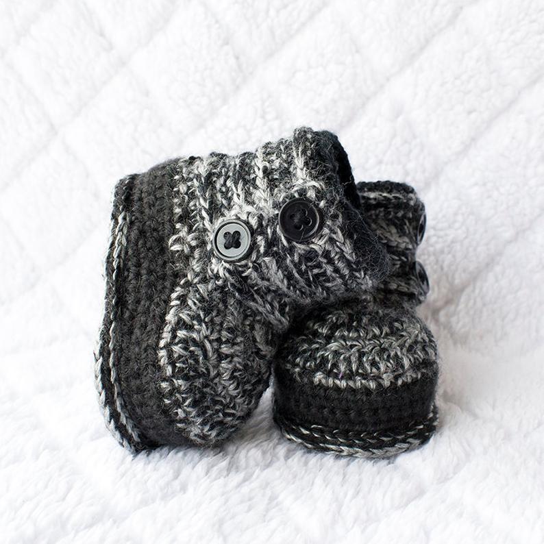 Winter Booties Boy Shoes Boy Booties Baby Boy Shoes Winter