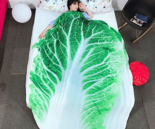 Giant Cabbage Blanket