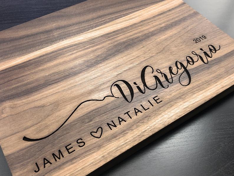 Personalized Cutting Board Cutting Board Wedding Gift