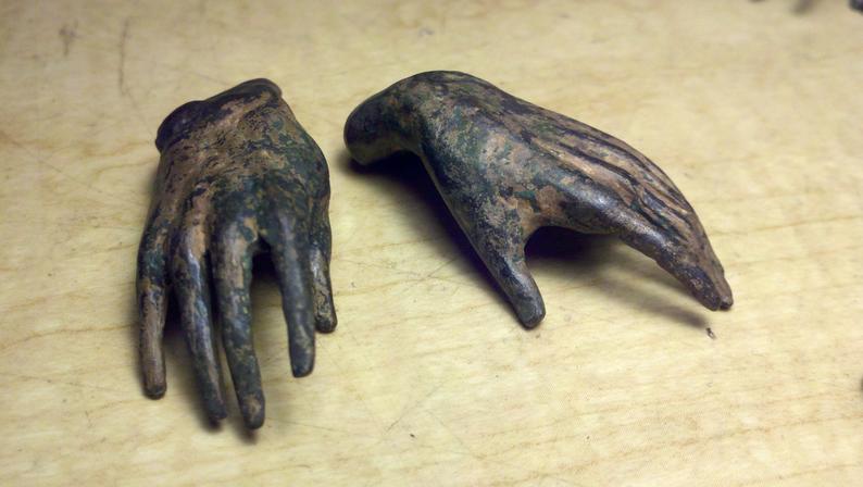 Bronze sculpture Small Hands