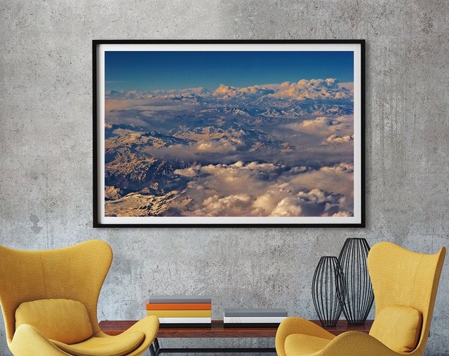 Clouds II Art print by Peter Morneau