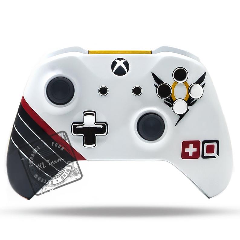 Custom Xbox One S Controller  Overwatch Mercy with Chrome