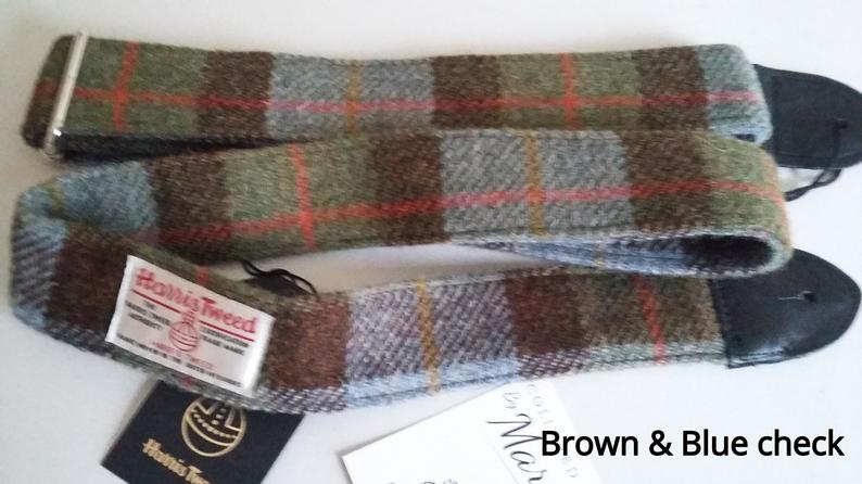 Guitar Strap Harris Tweed