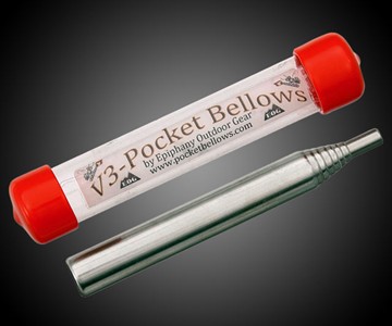 Pocket Bellows – “Blow-It” Fire Starter