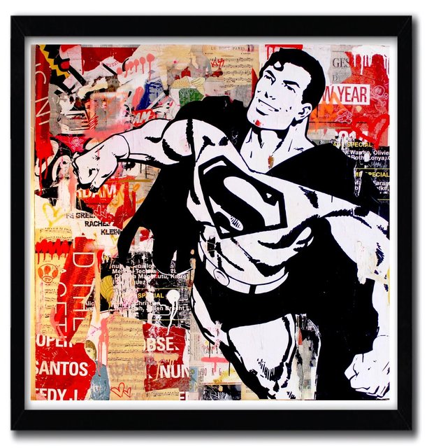 Art Print Superman par Michiels Folkers