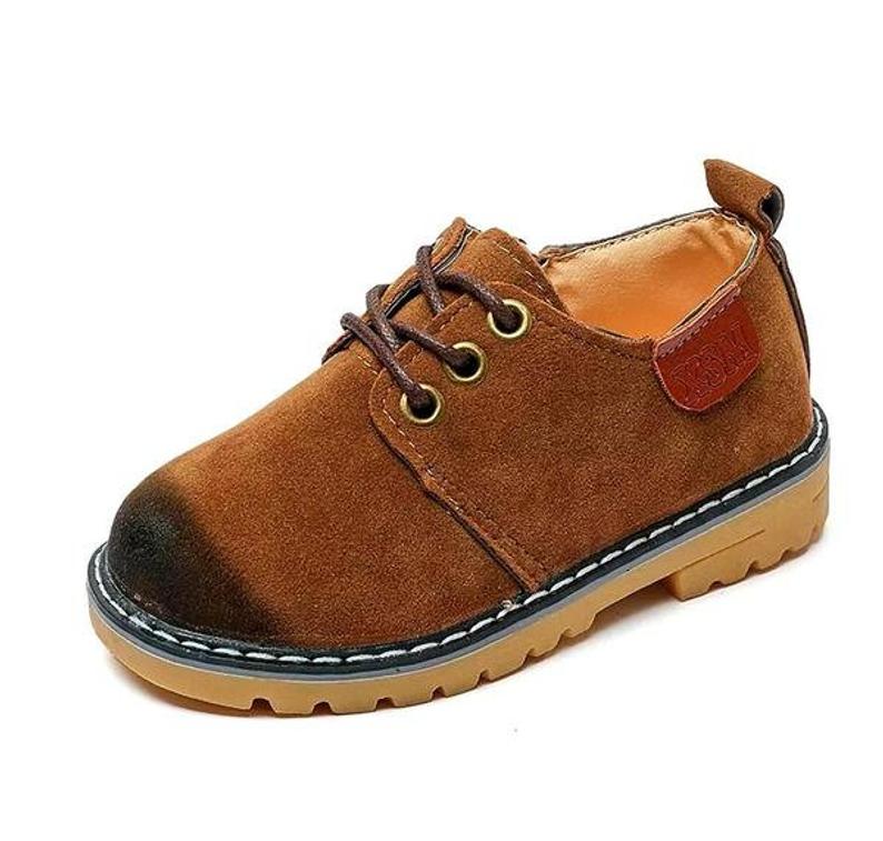 Boys Nubuck Suede Oxford Shoes  Comfort Shoes  Arch Support