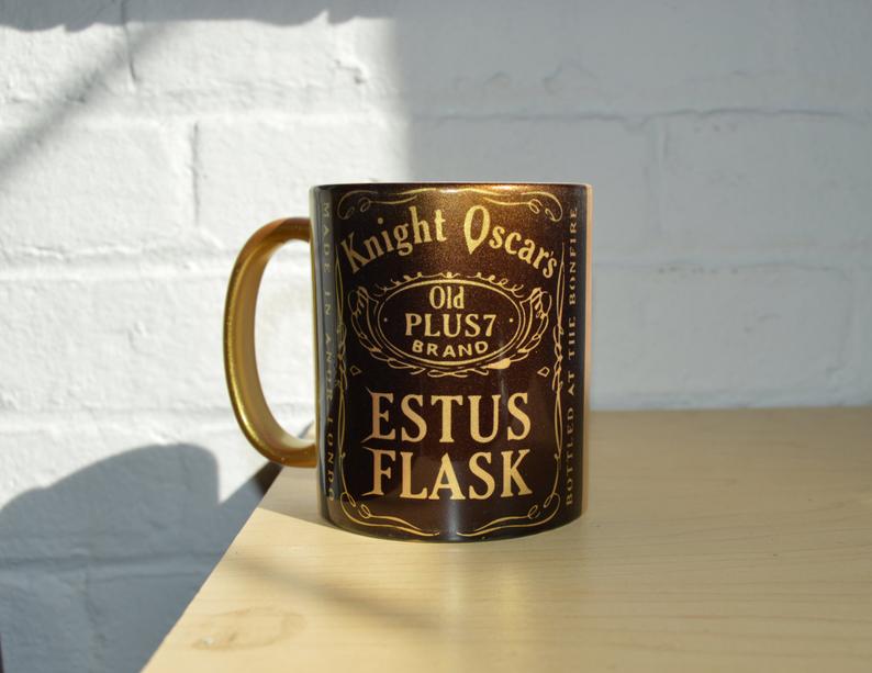 Estus Flask Golden Coffee Mug Kindle the Flame from