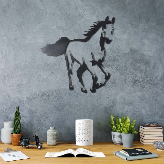 Horse Metal Wall Decor