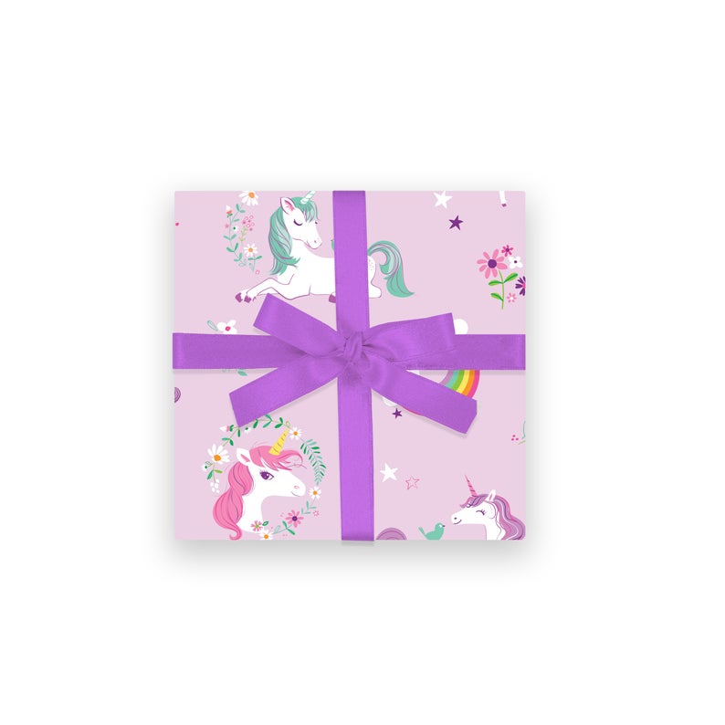 GIFT WRAP  Unicorns & Rainbows