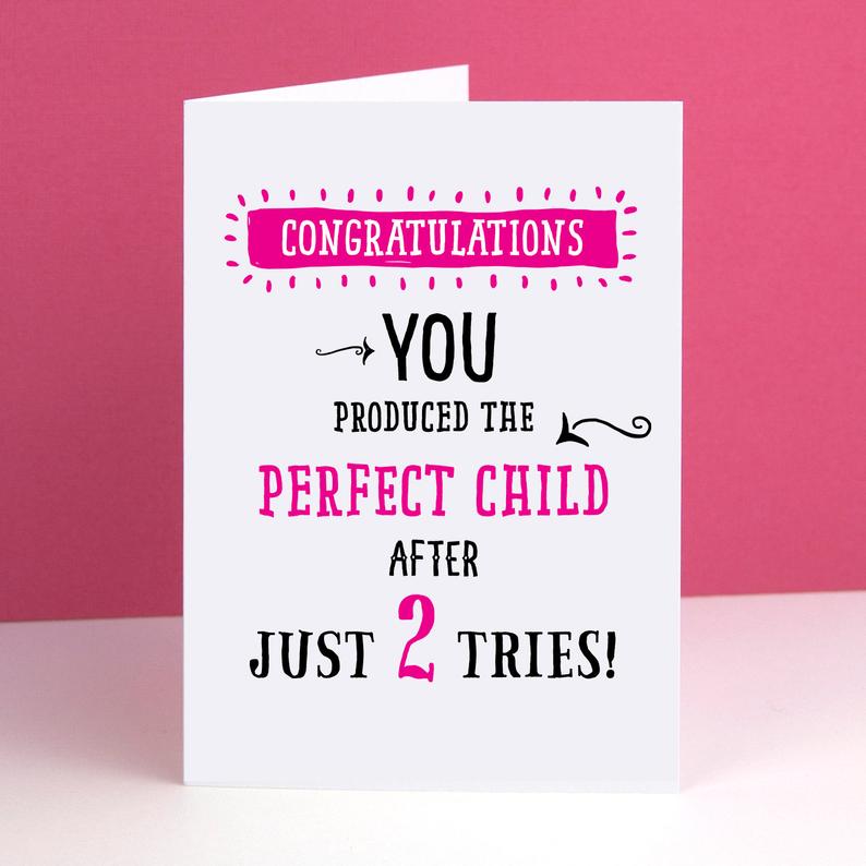 Perfect Child Mothers Day Card