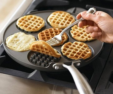 Silver Dollar Waffle Griddle