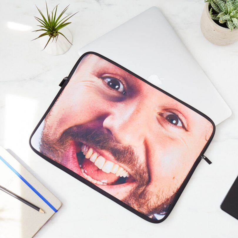 Tech Head – Personalised Laptop Case