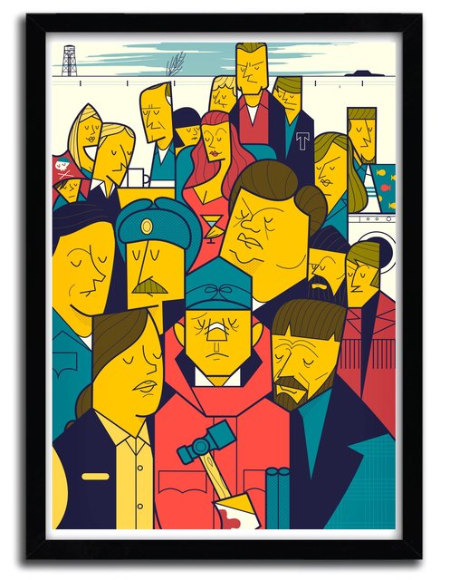 AFFICHE FARGO PAR ALE GIORGINI