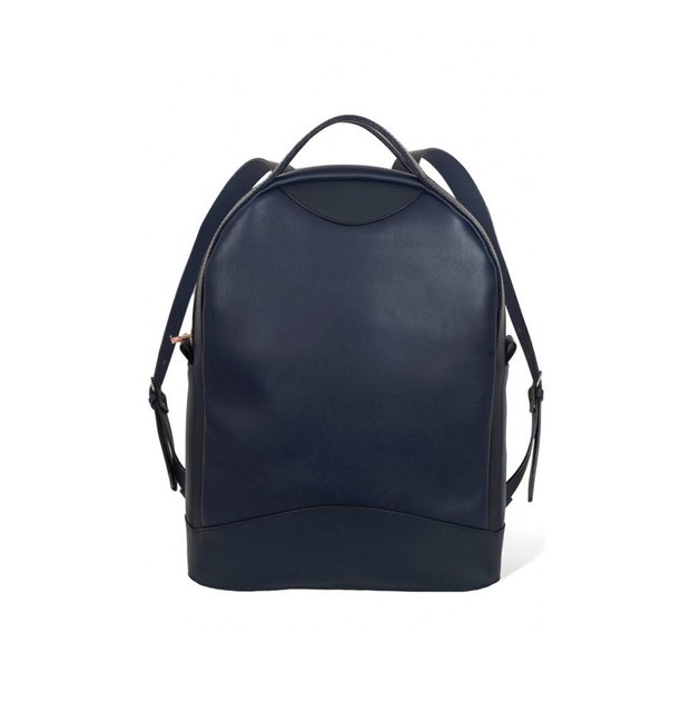 Atelier De L’ Armee Voyager Pack Leather Navy Blue