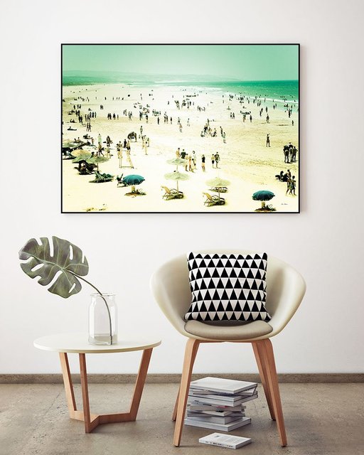 “Caravan of Dreams” Art Block Framed Canvas  by Giant Art