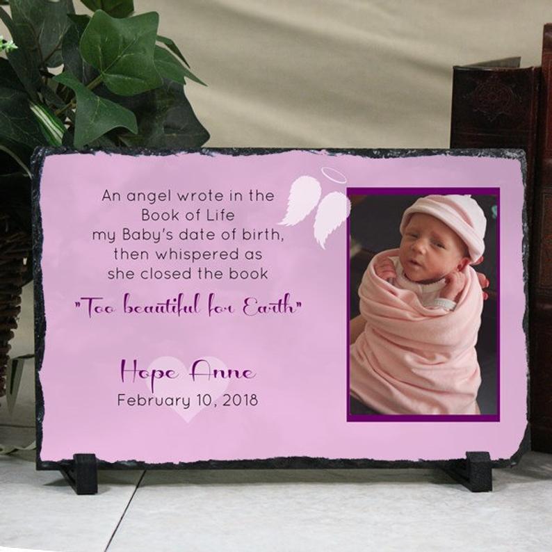 Child Loss Infant Loss Memorial Custom Baby Memorial