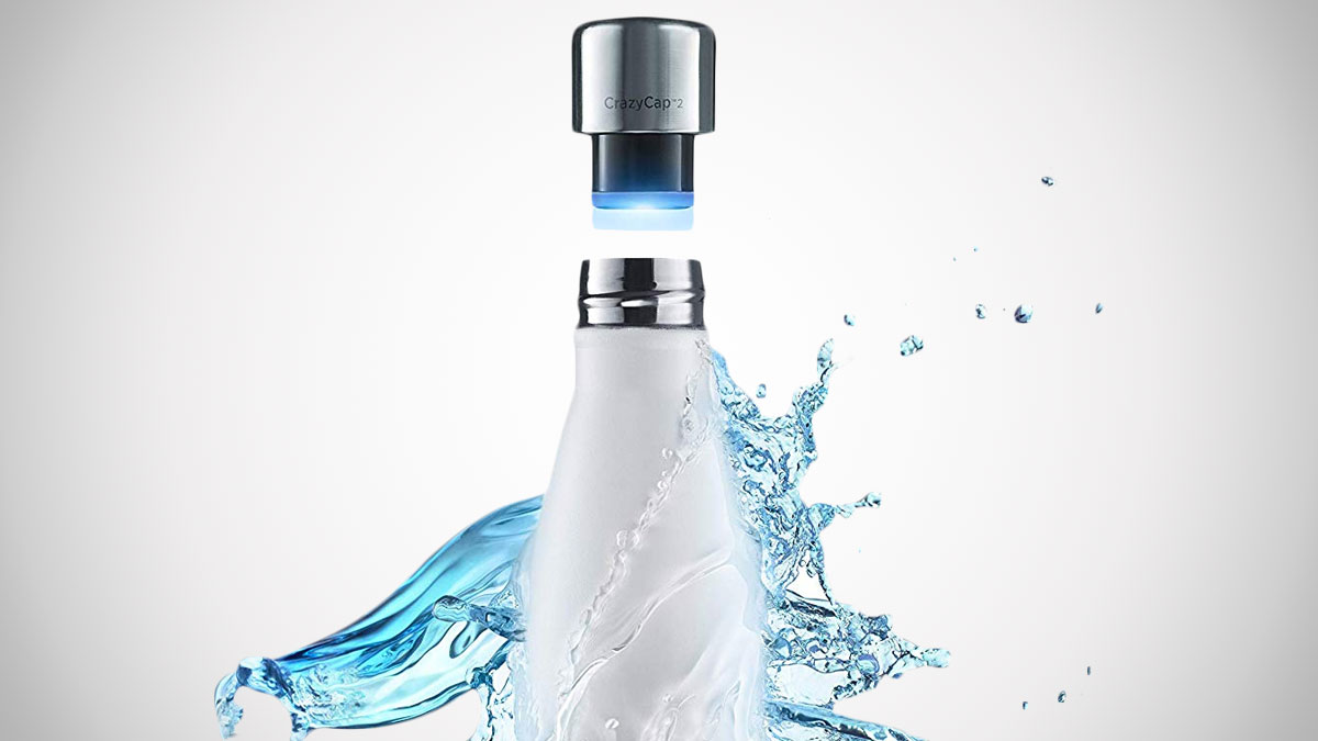 CrazyCap UV Water Bottle Purifier