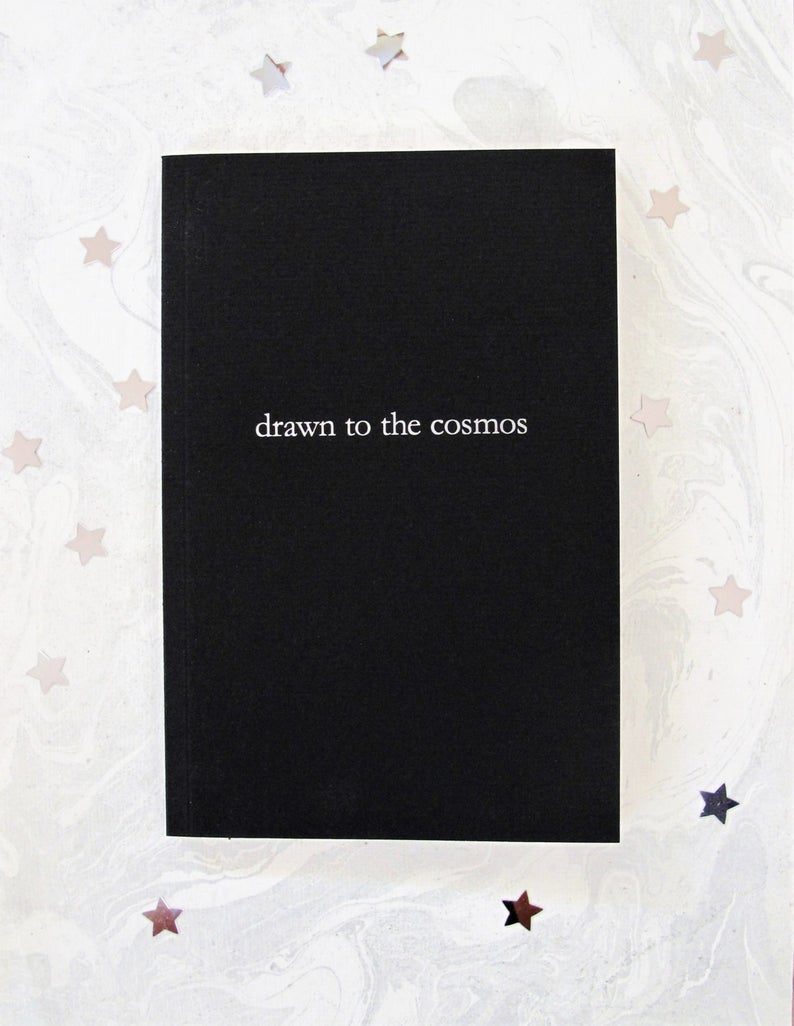 Drawn to the cosmos poetry book