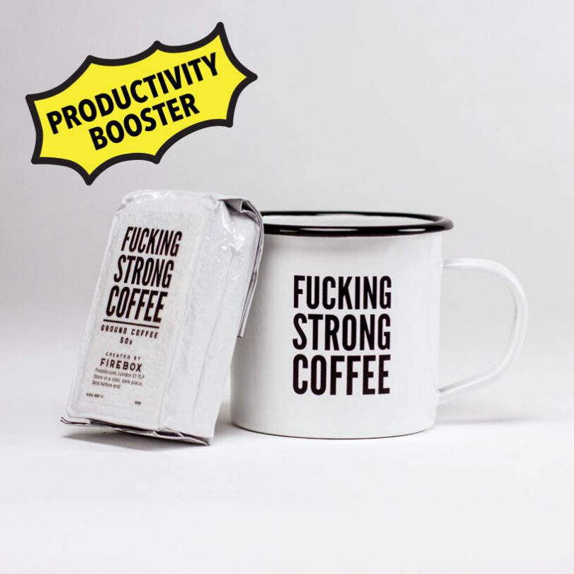 F*cking Strong Coffee & Mug Set