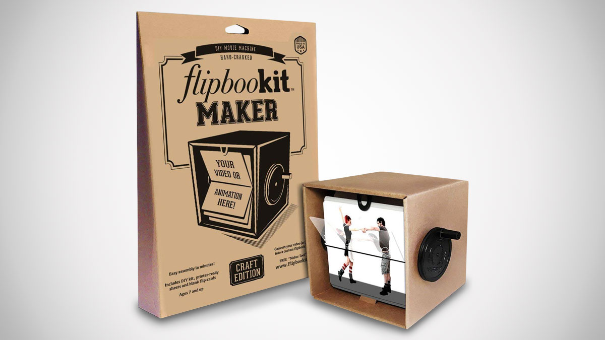 FlipBooKit Maker Kit – DIY Hand-Cranked Movie