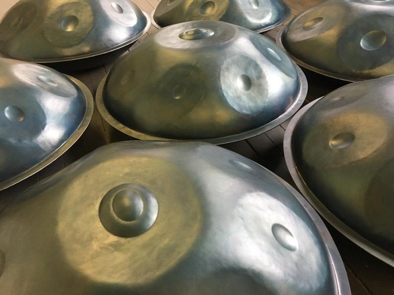 Handpan 2020 model by Ketut Suda and the original