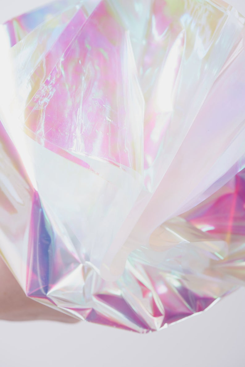 Iridescent Cello Sheets  Pearlescent Cello Sheets  Opal